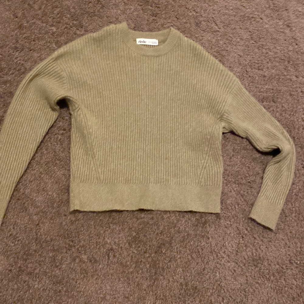 green Elodie sweater